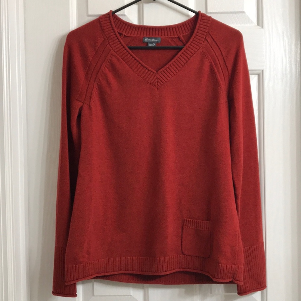 Eddie Bauer V-Neck Sweater